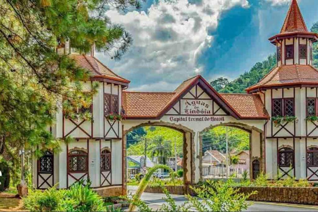 Casa Com Piscina Em Condominio Fechado Águas de Lindóia Exteriér fotografie
