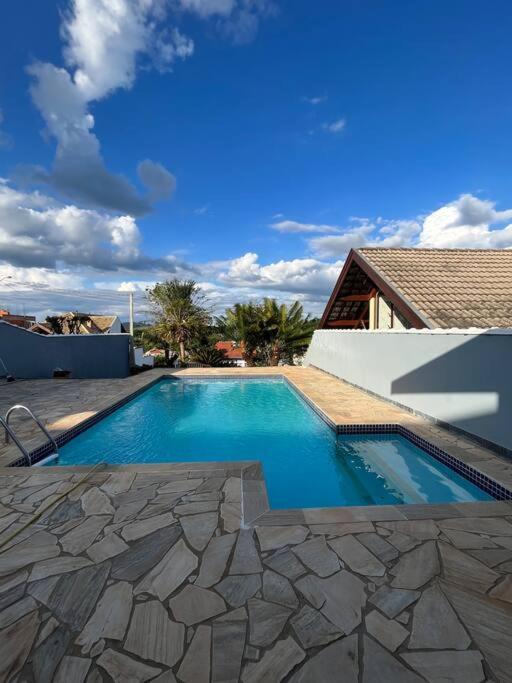 Casa Com Piscina Em Condominio Fechado Águas de Lindóia Exteriér fotografie